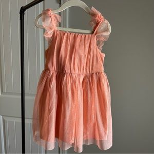 Toddler coral dress EUC